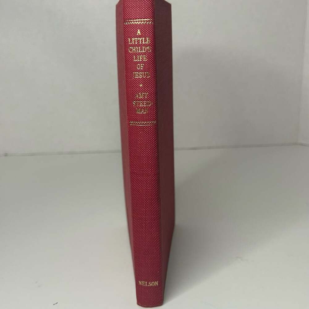 A Little Child's Life of Jesus by Amy Steedman Hardcover Book